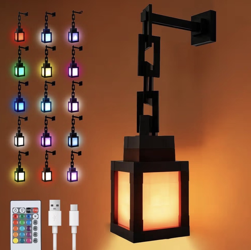 Minecraft lantern lamp